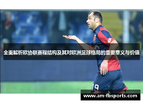 全面解析欧协联赛程结构及其对欧洲足球格局的重要意义与价值